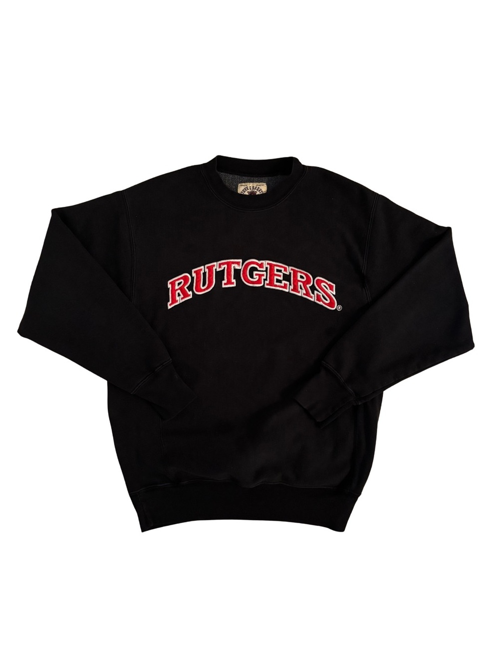 Steve & Barry’s “Rutgers“ Black Crewneck Sweatshirt